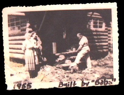 Copper Creek Log Cabin at Mount Rainier 1950s builder